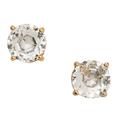 Kate Spade Jewelry | Kate Spade Crystal Clear Sparkling Gumdrop Earrings | Color: Gold | Size: Os