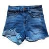 American Eagle Outfitters Shorts | American Eagle | American Eagle Outfitters Hi-Rise Shortie Denim Jean Sh | Color: Blue | Size: 0