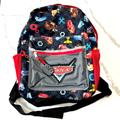 Disney Bags | Disney Cars Backpack Gold Star Collection Tech Sleeve For Boys | Color: Blue/Red | Size: Os