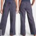 Athleta Pants & Jumpsuits | Athleta Women's Size 8 Cabo Linen Wide Leg Trouser Pants Elastic Waist Blue | Color: Blue | Size: 8