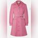 Gucci Jackets & Coats | Authentic Gucci Belted Trench Coat | Color: Pink | Size: S