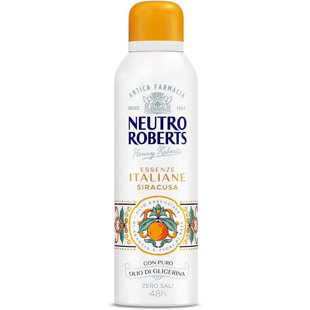 NEUTRO ROBERTS ESSENZE ITALIANE DEODORANTE SPRAY SIRACUSA 200ml 200 ml