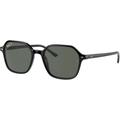 Ray-Ban John RB2194 Sunglasses Polarized Black G-15 Green 53 RB2194-901-58-53