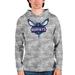 Men's Antigua Camo Charlotte Hornets Logo Absolute Pullover Hoodie