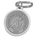 Silver Washington State Cougars Splitwire Key Ring