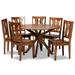 Mare Modern and Contemporary Transitional 7-Piece Dining Set