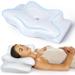 Cervical Pillow for Neck and Shoulder Support, Adjustable Memory Foam, Odorless Ergonomic Contour Neck