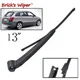 Erick's Wiper 13" Rear Wiper Blade & Arm Set Kit For Skoda Fabia MK 2 5J Hatchback 2007 - 2013