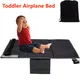 Toddler Airplane Bed Kids Airplane Seat Extender Travel Bed Baby Portable Plane Bed Foot Rest for