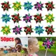 50/100Pcs Plastic Colorful Pinwheel Mixed Color Party DIY Lawn Windmill Decor Wind Spinners for