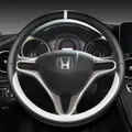 PU Leather Car Steering Wheel Cover For Honda Fit Jazz City 2009-2013 Insight 2010 -2014 Civic