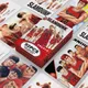 92pcs Japanese Slam Dunk Laser Stickers NEW Lomo Cards With Postcards Box Card Games For Fans Party