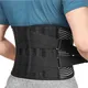 Ceinture de soutien lombaire à Double traction Corset orthopédique pour hommes et femmes