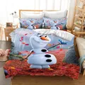 Ensemble de literie Frozen pour enfants 100% polyester housse de couette ensembles de couette