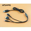 OCGAME high quality 3 in1 USB Charger Charging Cable Cords for Nintendo NDSL / NDS NDSI XL 3DS /