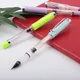Automatic Ink Absorbing Brush Pen Soft Head Pen Calligraphy Pen Small Case Ink Absorbing Transparent