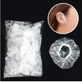 Protège-oreilles transparent imperméable pour salon de coiffure cache-oreilles bonnets de douche