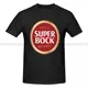 T-shirt décontracté à manches courtes pour hommes col rond mode cool bière Super Bock mode