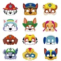 12pcs Paw Patrol Masks Toy Puppy Patrol Kids Costume Masks Patrulla Canina Figure Mask Cosplay