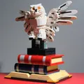 Magic Owl MOC Building Blocks Hedwig Model Harry Potter Bricks Toys Birthday Gifts for Kids Adult