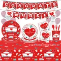 Best Nurse International Nurses Day 12Th of May Birthday Party Disposable Tableware Sets Cups Plates