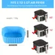 2/3/5pcs Silicone Air Fryer Liner (7.48'') Square Air Fryer Liners Silicone Basket Bowl Reusable