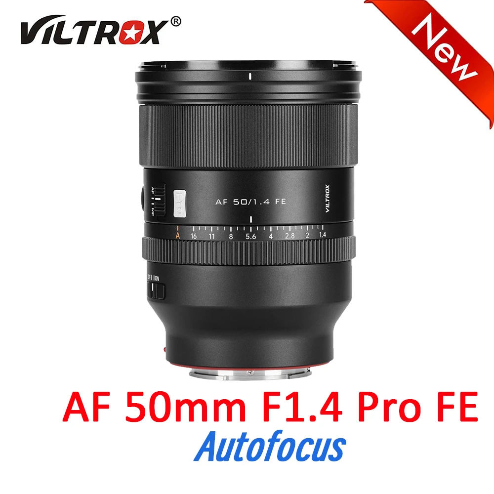 VILTROX AF 50mm F1.4 Pro FF autofocus Lens Full Frame Lens Prime Cameras Lens For Sony FE Nikon Z Mount Mirrorless Mount Cameras