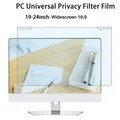 19-24 zoll Universal Privatsphäre Filter Anti-Glare Anti-Uv Display-schutzfolie Für 16:9 Widescreen