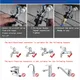 Universal Garden Tap Connector Adapter Mixer Hose Pipe Joiner Fitting Universal Water Faucet Garden