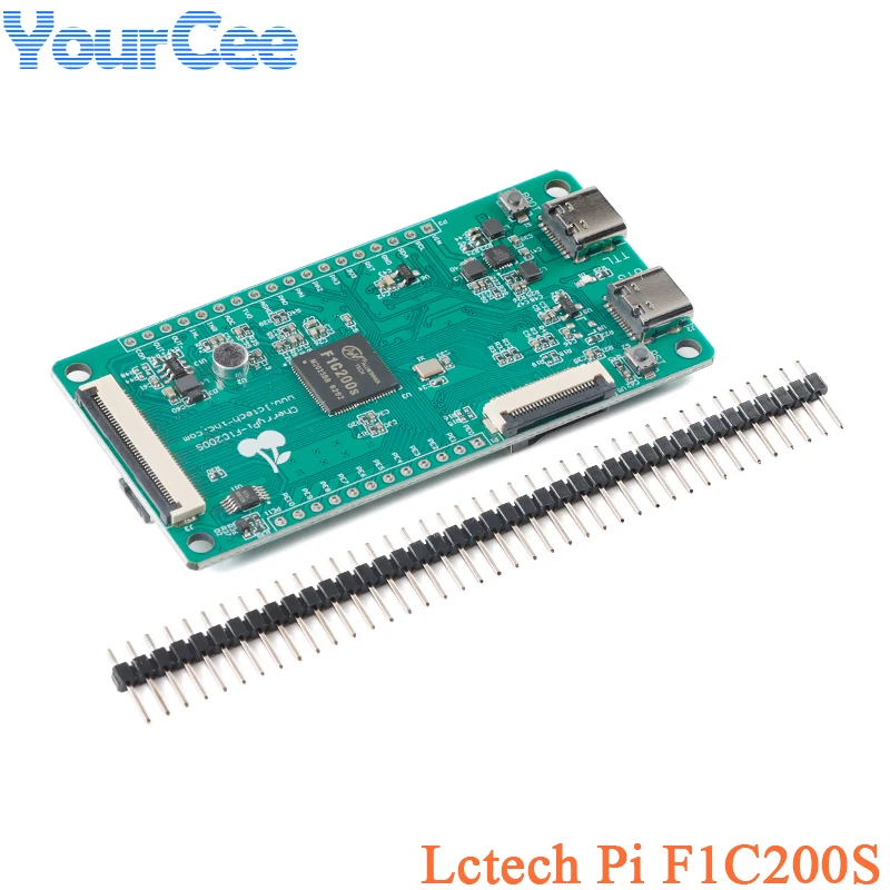 Lctech Pi F1C200S Linux Open Source Maker Demo Development Board Modul CherryPi-F1C200S ARM926EJ-S Core Prozessor Typ-C Image
