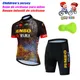 JUMBO VISMA-Cycling Jersey Set for Kids Breathable Shorts Quick Dry Children Cycling Clothing Boys