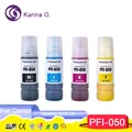 PFI-050 PFI050 PFI 050 Premium Color Compatible Bottle Water Based Refill Pigment Ink for Canon