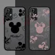 Disney Mickey Mouse Logo Handy hülle für Redmi Note 13 12 11 10 Pro plus s t lite 4g 5g matt