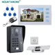 7 "LCD-Video-Tür sprechanlage Intercom-System RFID-Tür-Zugangs kontroll kit Außen kamera