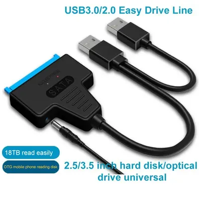 Neue USB Sata 3 Kabel Sata zu USB 3 0 Adapter bis zu 6 Gbit/s Unterstützung 2 5 Zoll externe SSD HDD