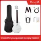 Original Enya Nova Go Sp1 E-Gitarre Smart Carbon Faser Akustik 35 Zoll mit Pickup Case Gurt Kabel