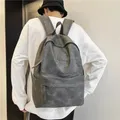 Weiche Leder Rucksäcke Mädchen Designer Zurück Pack Laptop Tasche Große Kapazität Reisetasche