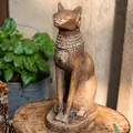 Ägyptische Katze Gott Pharao Harz Handwerk Ornamente Glück Katze Bastet Skulptur Wohnkultur Zimmer