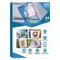 Wowosut Glitter DTF Transfer Film 100 fogli A4 diretto al Film per stampanti a sublimazione DTF carta Transfer termoadesiva per t-shirt