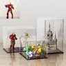 Vetrina in acrilico altamente trasparente Action Figure Display Cabinet cimeli opere d'arte