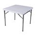 Development Group 34" Square Portable Table Plastic/Resin in White | 27 H x 34 W x 34 D in | Wayfair 844FIH