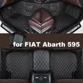 Tappetini per auto Autohome per FIAT Abarth 595 2019 anni versione aggiornata accessori per Coche