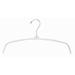Only Hangers Inc. Metal Non-Slip Hanger for Dress/Shirt/Sweater Plastic/Metal in White | 8 H x 16 W in | Wayfair VH100-25
