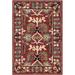 Red/White 27 x 0.43 in Area Rug - Lark Manor™ Armintha Oriental Handmade Tufted Wool Red Area Rug Wool | 27 W x 0.43 D in | Wayfair