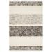 White 93 x 0.25 in Area Rug - Striped Handwoven Wool Natural/Stone Area Rug Wool ED Ellen DeGeneres Crafted by Loloi | 93 W x 0.25 D in | Wayfair