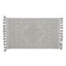 French connection Feikert Rectangular 100% Cotton Solid Bath Rug 100% Cotton in Gray | 0.25 H x 17 W in | Wayfair FCB008675