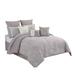 Canora Grey Kinard Comforter Set Microfiber/Jersey Knit/T-Shirt Cotton in White | King Comforter + 9 Additional Pieces | Wayfair