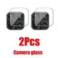 2 pezzi lente della fotocamera in vetro per Xiaomi Redmi Note 9Pro 9 Pro Max 7 8 9S 8T protezione schermo Poco X3 vetro NFC su custodia Redmi 9C 9A