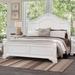 Shroyer Solid Wood Standard Bed Wood in White Laurel Foundry Modern Farmhouse® | 68 H x 83 W x 91 D in | Wayfair 503F168A558D42309DE31CF5A0BBC10B