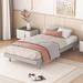 Latitude Run® Platform Bed Wood in Gray | 10.8 H x 56.1 W in | Wayfair 826E05BF3F974407AD2ECDDD98676B90